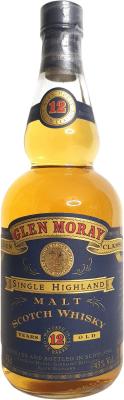 Glen Moray 12yo Old Blue Label Oak Barrels 43% 750ml