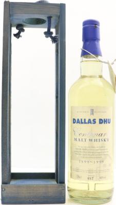 Dallas Dhu Centenary 1899-1999 UD Limited Edition #262 Historic Scotland 40% 700ml