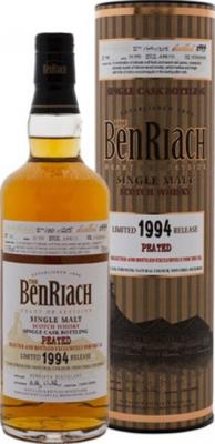 BenRiach 1994 Single Cask Bottling Refill Bourbon Barrel #41165 Lateltin AG 52.9% 700ml