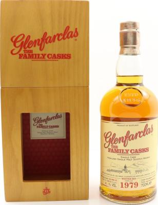 Glenfarclas 1979 The Family Casks Release W15 4th Fill Hogshead #11018 41.1% 700ml