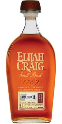 Elijah Craig 10yo Notorious 10 Small Batch #5520303 47% 750ml