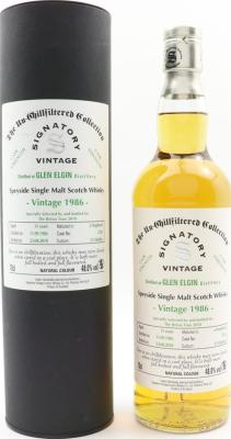 Glen Elgin 1986 SV The Un-Chillfiltered Collection Cask Strength #2526 48% 700ml