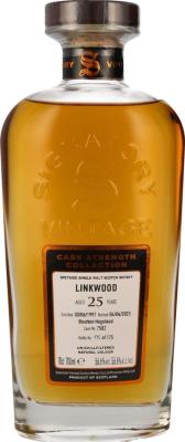 Linkwood 1997 SV Cask Strength Collection Bourbon Hoshead 56.6% 700ml