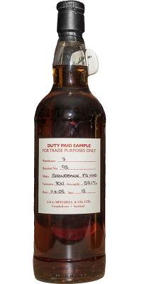 Springbank 2003 Duty Paid Sample For Trade Purposes Only Fresh Sherry Hogshead Rotation 93 55.1% 700ml