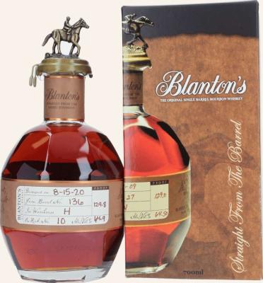 Blanton's Straight from the Barrel #136 64.9% 700ml