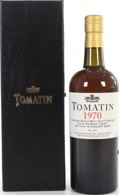 Tomatin 1970 Individual Cask Bottling #12267 51.2% 700ml
