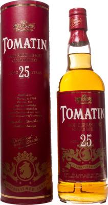 Tomatin 25yo Oak Casks 43% 700ml