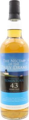 Tomintoul 1967 DD The Nectar of the Daily Drams 42.8% 700ml