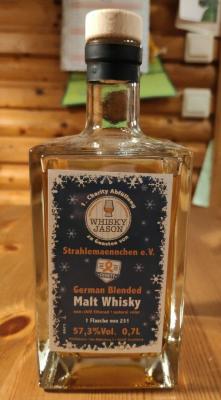 German Blended Malt Whisky 1. Charity Abfullung Strahlemaennchen e.V 57.3% 700ml