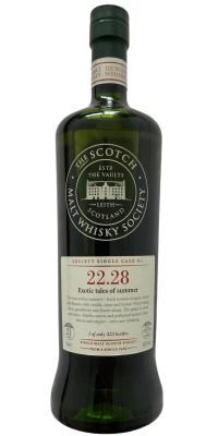 Glenkinchie 1987 SMWS 22.28 Exotic tales of summer Refill Hogshead Ex Bourbon 22.28 54% 700ml