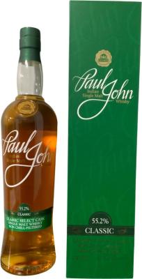 Paul John Classic Select Cask 55.2% 750ml