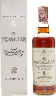 Macallan 8yo Filli Rinaldi Import 43% 750ml