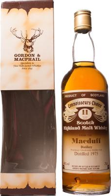 Macduff 1975 GM Connoisseurs Choice 11yo 40% 750ml