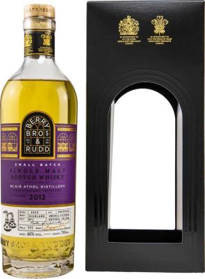 Blair Athol 2012 BR Small Batch Hogshead 46% 700ml