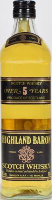 Highland Baron 5yo 40% 700ml