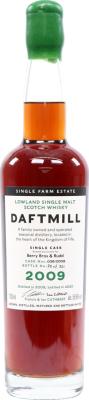 Daftmill 2009 Bottled Exclusively for Berry Bros & Rudd Single Cask 036/2009 58.6% 700ml