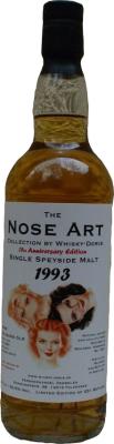 Single Speyside Malt 1993 WD The Nose Art 15th Anniversary Edition 22yo Bourbon Hogshead #1801 50.5% 700ml