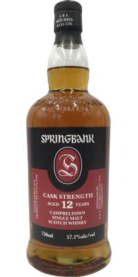 Springbank 12yo 57.1% 750ml