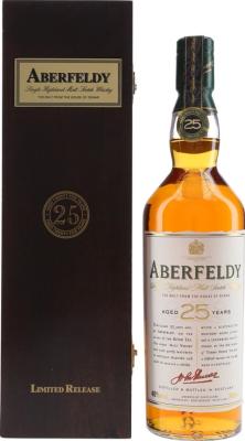 Aberfeldy 25yo Limited Release Oak Casks 40% 700ml