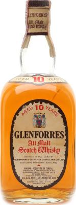 Glenforres 10yo All Malt Scotch Whisky 43% 750ml