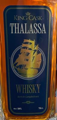 Glen Scotia 6yo KiCa Thalassa Campbeltown blend 2nd fill Manzanilla Quarter Cask 58% 700ml