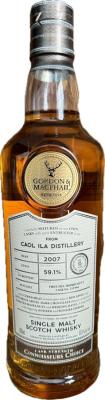 Caol Ila 2007 GM Connoisseurs Choice Cask Strength 59.1% 700ml