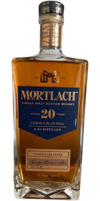 Mortlach 20yo Ex-sherry cask 43.4% 700ml