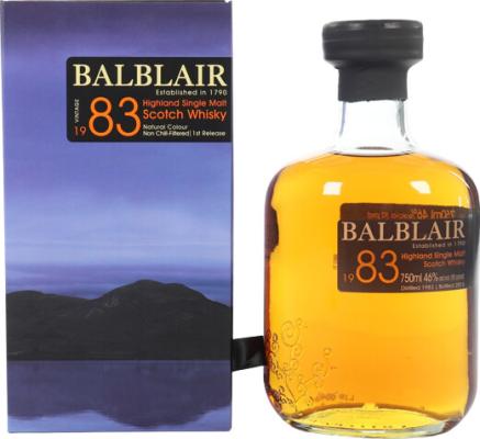 Balblair 1983 46% 750ml