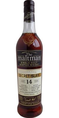 Secret Islay 2007 MBl Single Cask Sherry finish Hirschenbrunner Spirits 53.1% 700ml