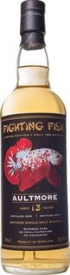 Aultmore 2006 JW Fighting Fish Bourbon cask Monnier AG 55.8% 700ml