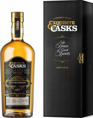 Invergordon 1987 TCaH Exquisite Casks Refill Bourbon Cask 42.1% 700ml