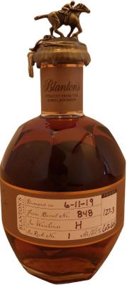 Blanton's Straight from the Barrel #848 63.65% 700ml