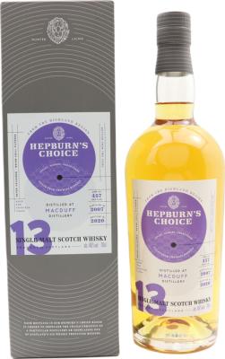 Macduff 2007 HL Hepburn's Choice 13yo Finish in two Wine Barrels 46% 700ml