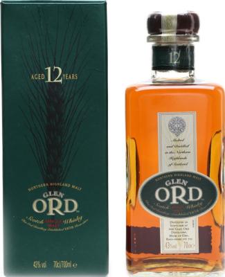 Glen Ord 12yo Northern Highland Malt 43% 700ml