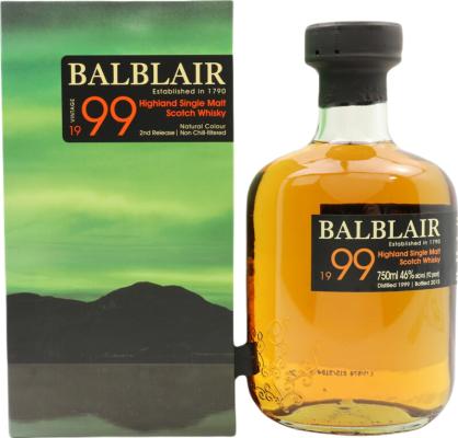 Balblair 1999 46% 750ml