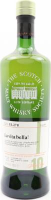 Caol Ila 2007 SMWS 53.278 La vita bella Refill Ex-Bourbon Hogshead 59.5% 700ml