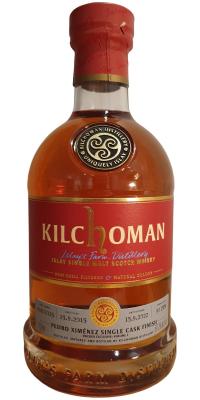 Kilchoman 2015 Single Cask for Sweden Volume 5 Bourbon Barrel 1st Fill Pedro Ximenez Sweden 57.2% 700ml