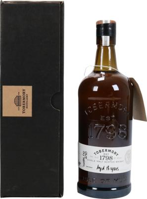 Tobermory 18yo Hand filled at the distillery Sauternes Cask Finish Distillery Shop 46.1% 700ml