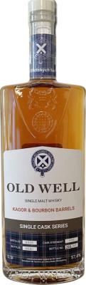 Old Well 3yo Single Cask Series Kagor wine Bourbon Whisky&You 57.4% 500ml