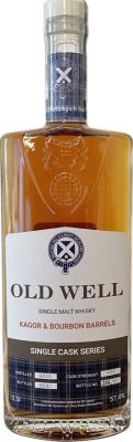 Old Well 3yo Single Cask Series Kagor wine Bourbon Whisky&You 57.4% 500ml