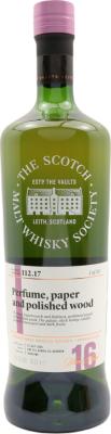 Inchmurrin 2000 SMWS 112.17 Perfume paper and polished wood 2nd Fill Ex-Bourbon Barrel 55.9% 700ml