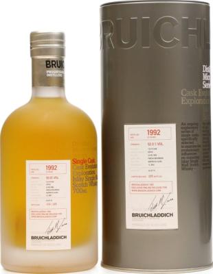 Bruichladdich 1992 Micro-Provenance Series 12/210 048 Exclusive Online Release 52% 700ml