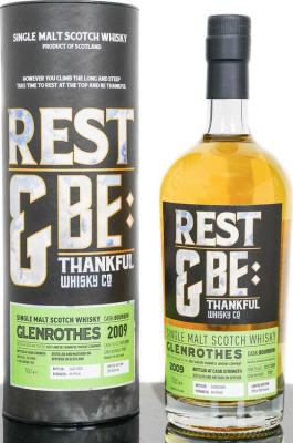 Glenrothes 2009 RTWC Bourbon Cask #7707 66.6% 700ml