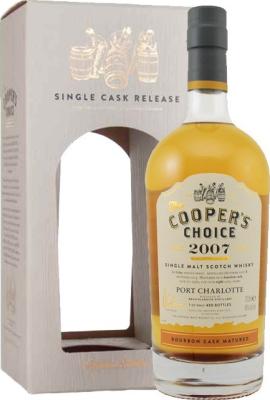 Port Charlotte 2007 VM The Cooper's Choice Bourbon Cask Matured #0489 46% 700ml