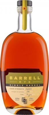 Barrell Rye 7yo Single Barrel M745 Whiskey Hunt Australia 57.83% 750ml