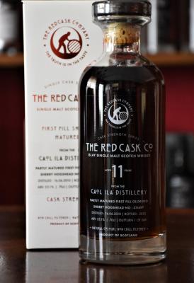 Caol Ila 2010 GWhL The Red Cask Co 1st Fill Oloroso Sherry Hogshead finish 53.1% 700ml