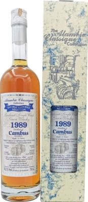 Cambus 1989 AC Double Matured Selection Refill Bourbon + Ex-Laphroaig Barrel Finish 62.7% 700ml