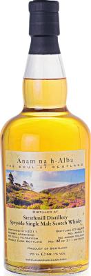 Strathmill 2011 ANHA The Soul of Scotland Sherry Hogshead ANHA6 58.1% 700ml