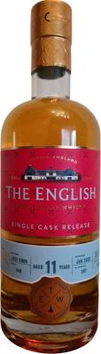 The English Whisky 2008 Single Cask Release 2nd Fill ASB 56.8% 700ml