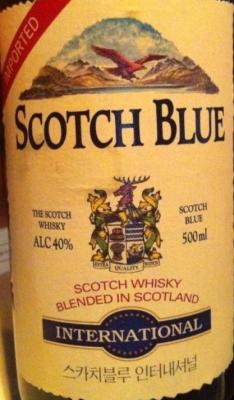 Scotch Blue International Scotch Whisky South Korea 40% 500ml